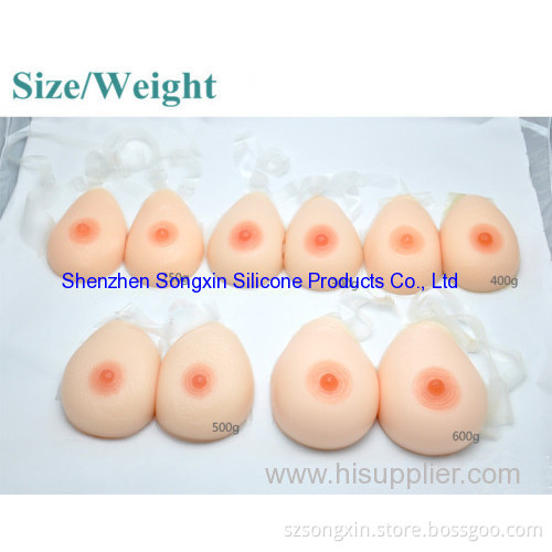 Fake Silicone Breast Forms 
